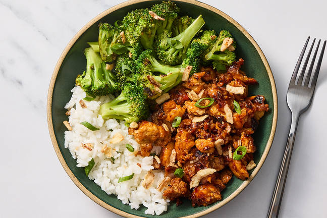 Tofu au sésame sucré et collant