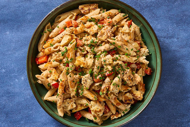 Marry Me Pasta and Seasoned Tofu