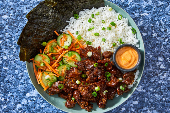 Gingery Pulled Shiitake Mushroom Rice Bowls