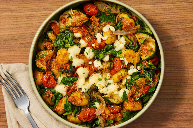 Italian Herb Gnocchi-Feta Bake