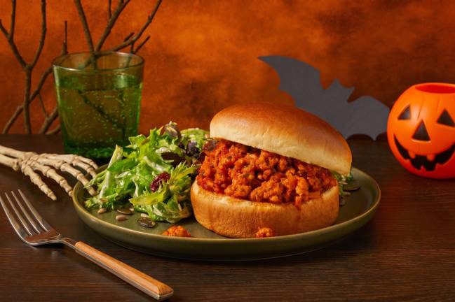 SuperQuick Ghoulishly Good Turkey Sloppy Joes