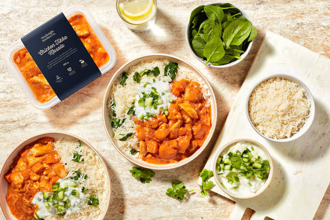 Ready-Made Chicken Tikka Curry & Rapid Rice