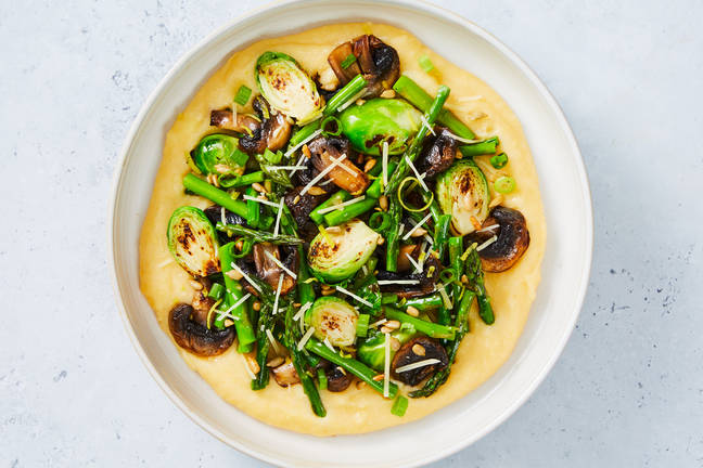 Harvest Creamy Parmesan Polenta Bowls