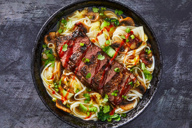 Vietnamese Pho-Style Beef Noodle Soup