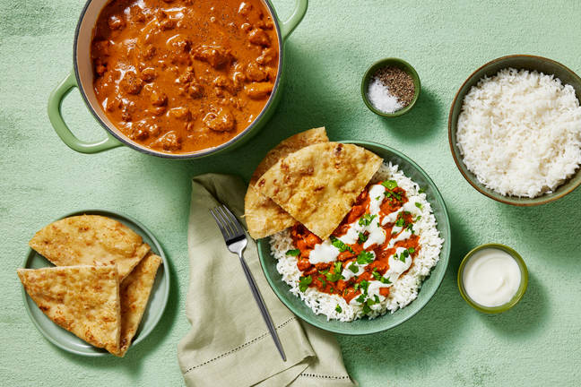 Indian-Style Butter Chicken & Rice
