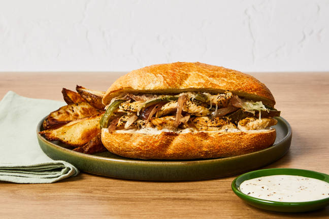 Italian Chicken & Pepper Sandos