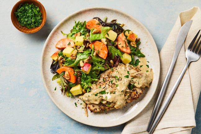 Creamy Caramelized Onion Chicken