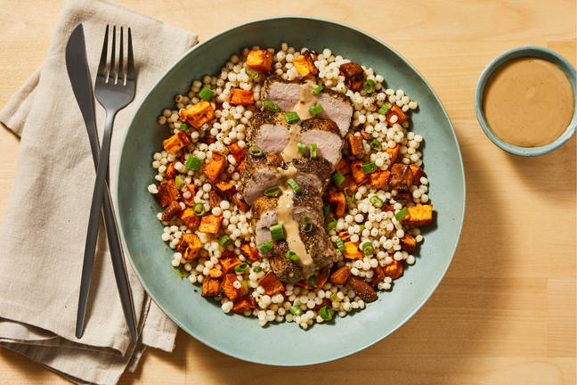 Pork Filet with Creamy Pan Sauce