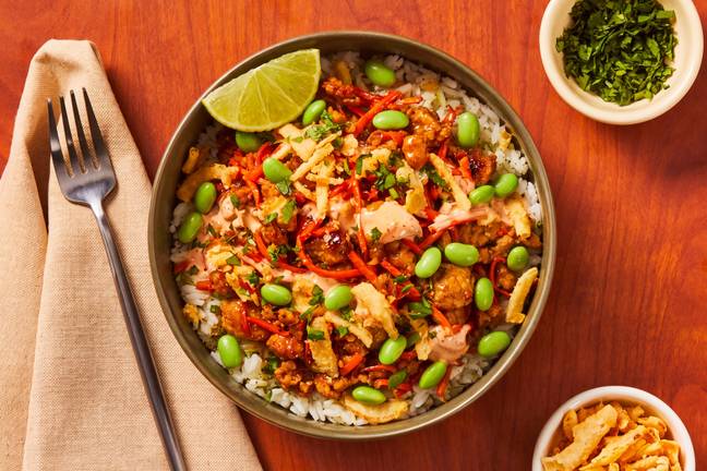 Sesame-Soy Pork Bowls