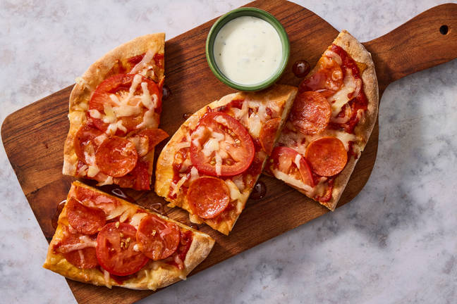 “Bee Sting” Hot Honey Pepperoni Pizzas