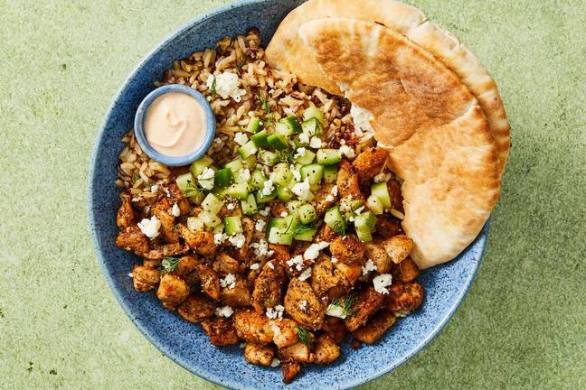 Mediterranean Chicken & Grain Bowls