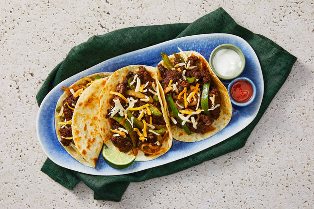 One-Pan Ground Beef Skillet Fajitas