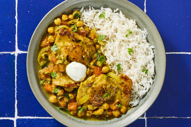 Garam Masala Chicken Thigh & Chickpea Stew