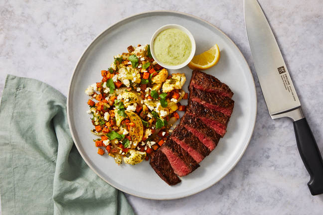 Chimichurri Steak & Sweet Potato Jumble