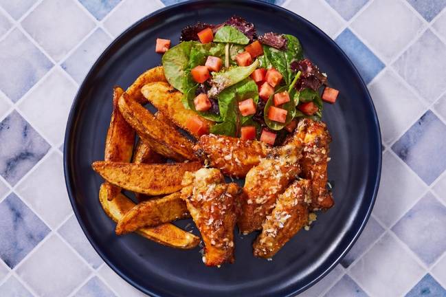 Garlic Parmesan Chicken Wings