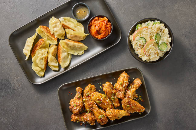 Korean-Style Hot Honey Chicken Wing Feast