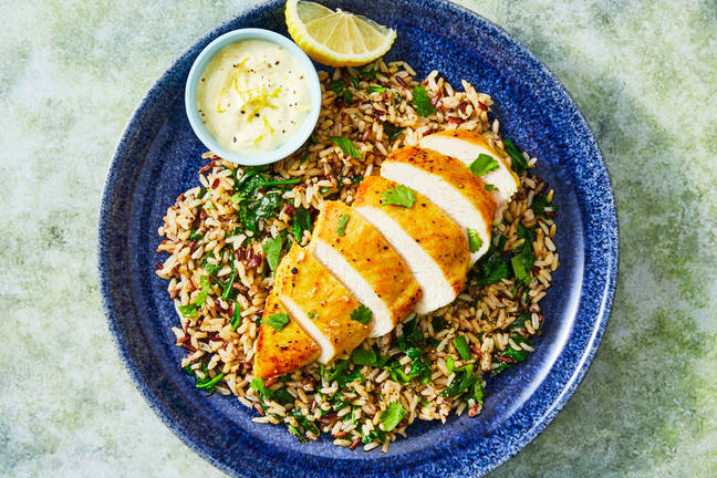 Curry-Spiced Chicken & Grain Bowls