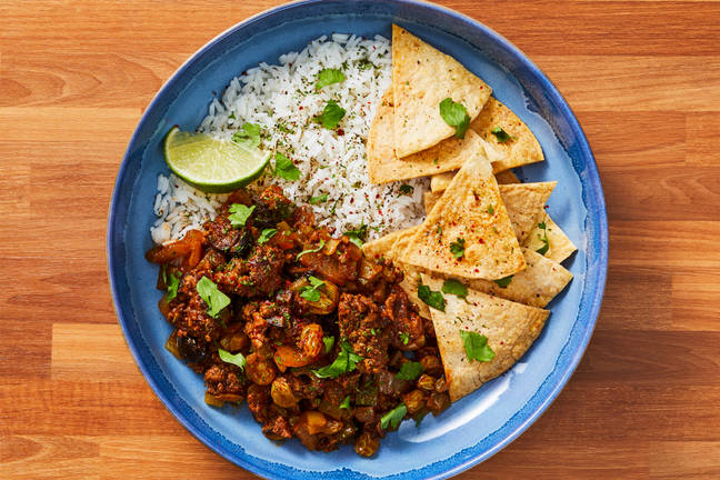 Cuban-Style Beef Picadillo Rice Bowls