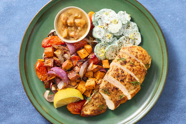 Turkish-Spiced Chicken with Apricots