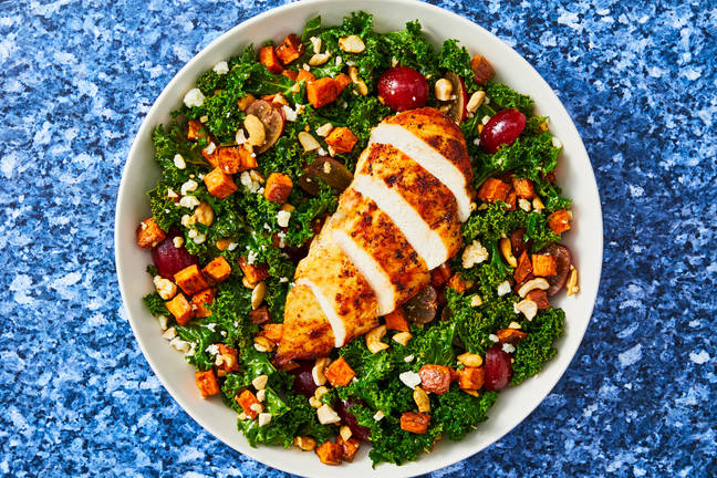 Harvest Chicken & Kale Salad