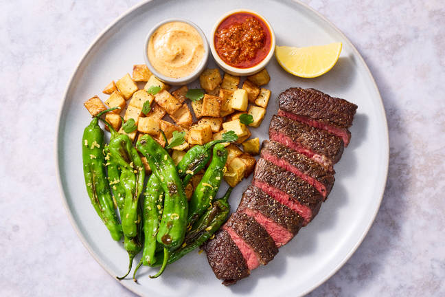 Spanish-Style Steak & Crispy Fried Potatoes
