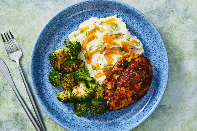 Cheesy Bacon Jam–Stuffed Chicken