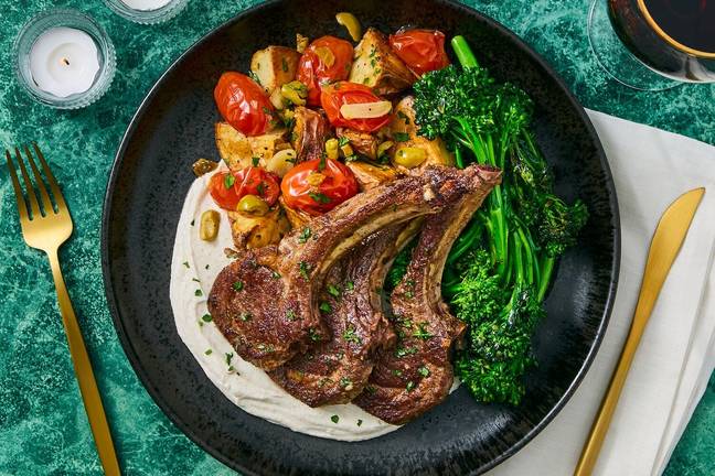 Cumin Lamb Chops with Spiced Yogurt Sauce
