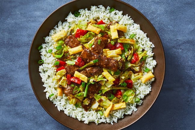 Szechuan-Style Steak & Cabbage Stir-Fry 