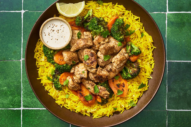 Turkish-Spiced Chicken & Turmeric Rice