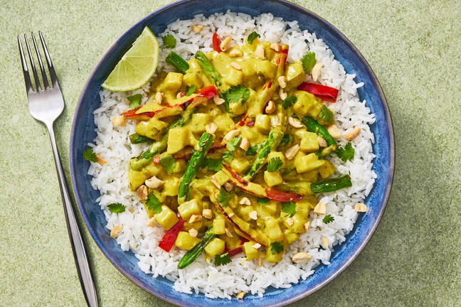 Coconut–Lemongrass Veggie Curry
