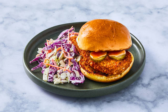 Air Fryer Swicy Cajun Chicken Sandwiches