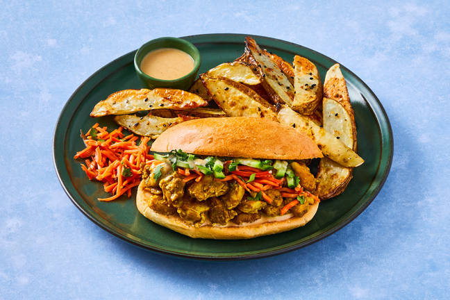 Curry Chicken Banh Mi