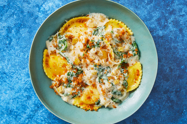 Butternut Agnolotti in Brown Butter & Parmesan