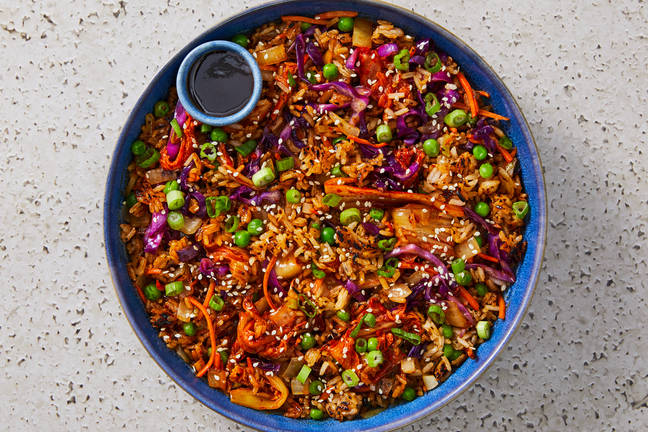  Sesame Kimchi Fried Rice