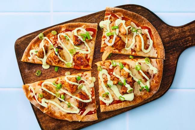 Buffalo Chicken Pizzas