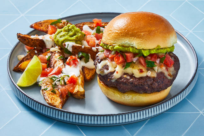 Southwest Pepper Jack Burgers