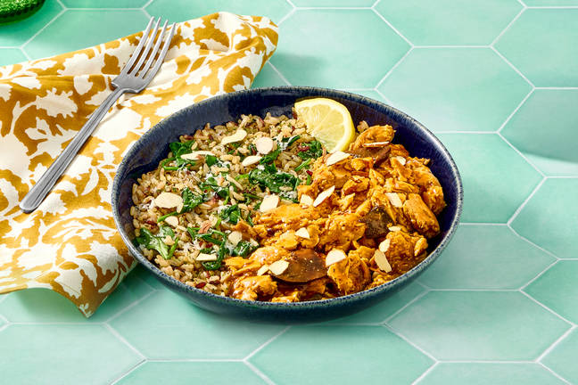 Low-Lift Chicken Marsala Grain Bowls