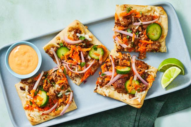 Pork Banh Mi Flatbreads