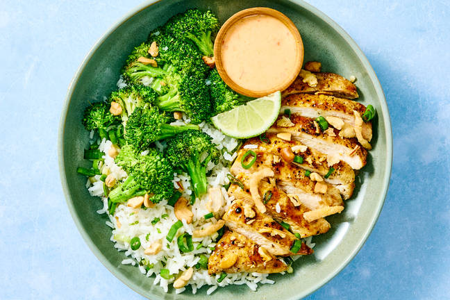 XL Sweet Soy–Glazed Chicken & Zesty Rice