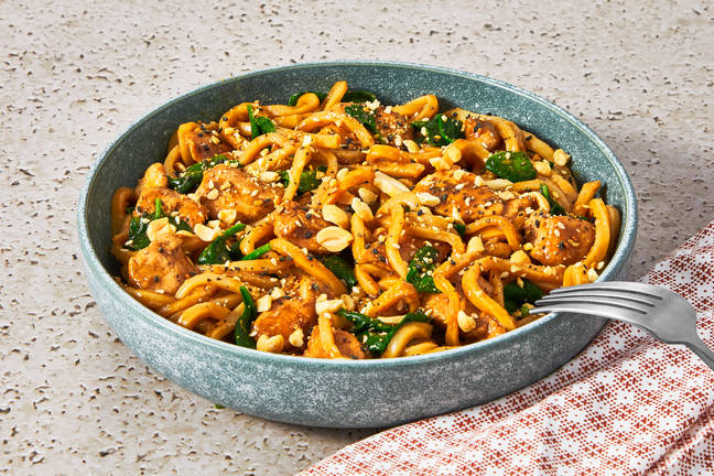 Low-Lift Chicken & Udon Noodle Stir-Fry 