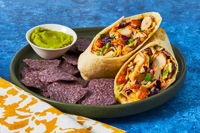 Low-Lift Blackened Chicken Wraps with Smoky Ranch