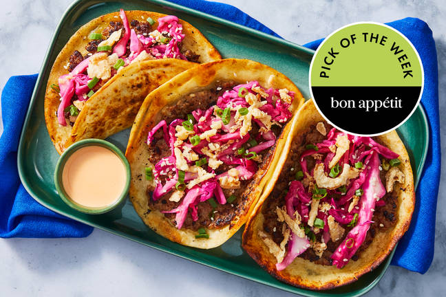 Pan-Seared Szechuan Pork Tacos