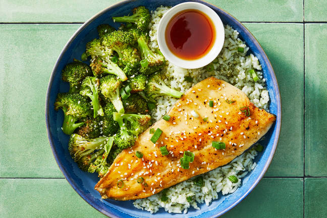 Air Fryer Orange-Glazed Rainbow Trout