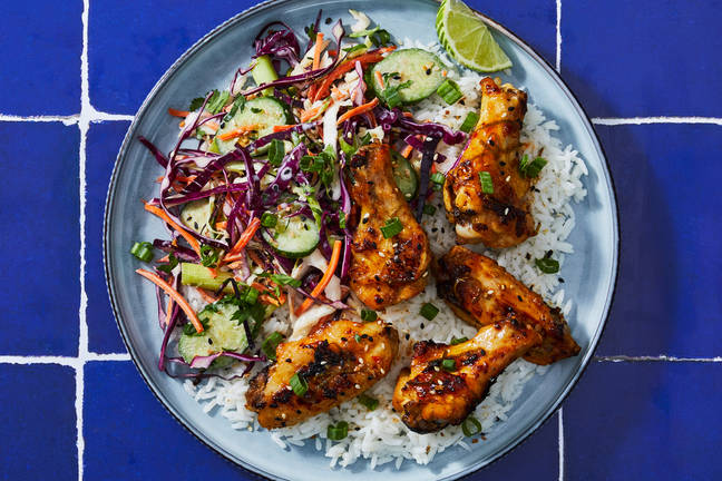 Air Fryer Thai Chili Lime Wings
