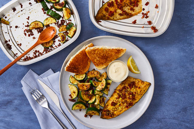 Prep & Bake Greek Lemon Rainbow Trout