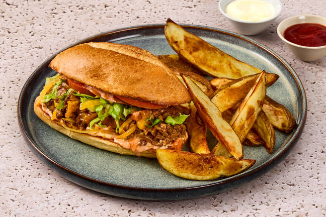 NYC-Inspired Chopped Cheese & Beef Heroes 