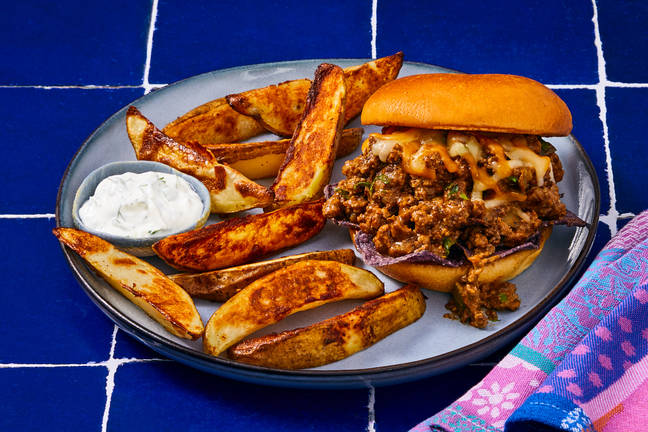Salsa Verde Sloppy Joes