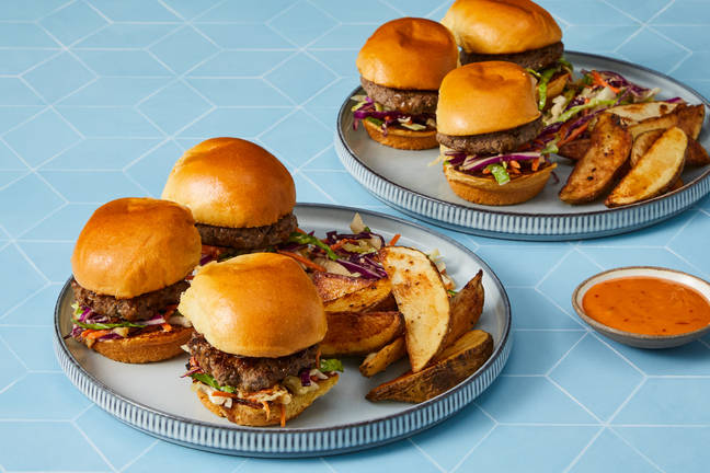 General Tso’s Beef Sliders