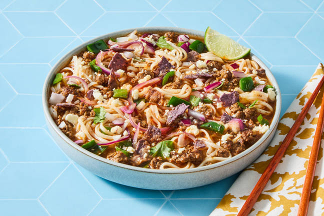 One-Pot Beef Birria Ramen