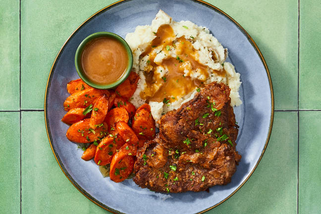 Gluten-Free-Friendly Chicken-Fried Steak & Gravy